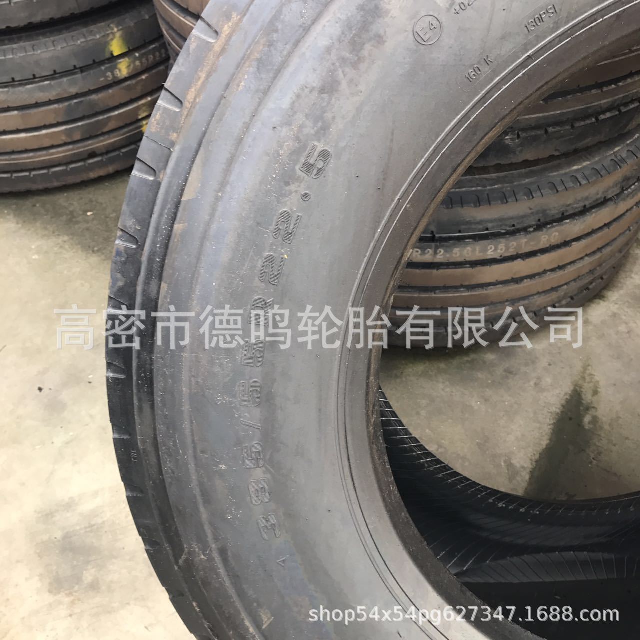 Los fabricantes suministran Fengshen neumático de camión de acero radial 385/55R22.5 neumático de remolque