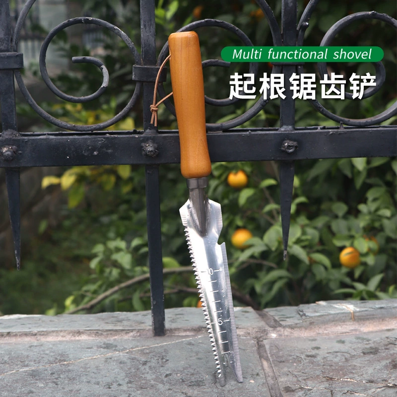 Садовая лопатка для рыхления почвы, инструмент для удаления сорняков, для выкапывания дикорастущих овощей, инструмент для удаления корней, лопатка из нержавеющей стали, садовый инструмент, волшебный садовый инструмент.