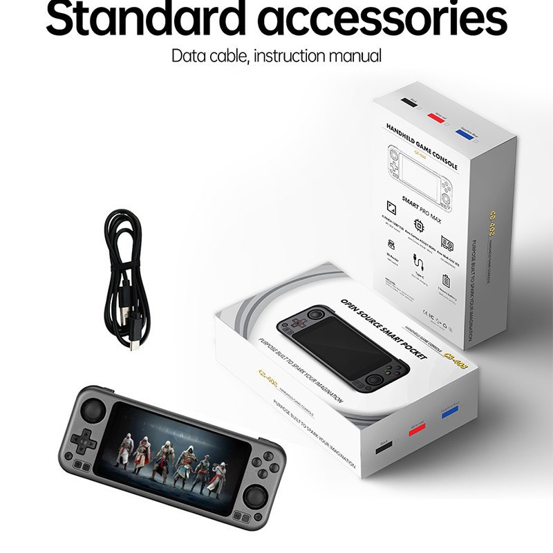 New 5.0 inch open source OS handheld CB408 handheld game retro arcade PSP HD IPS touch large screen