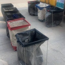 快递集包神器蛇皮袋打包支架铁架子专用架子编织袋撑口器收纳