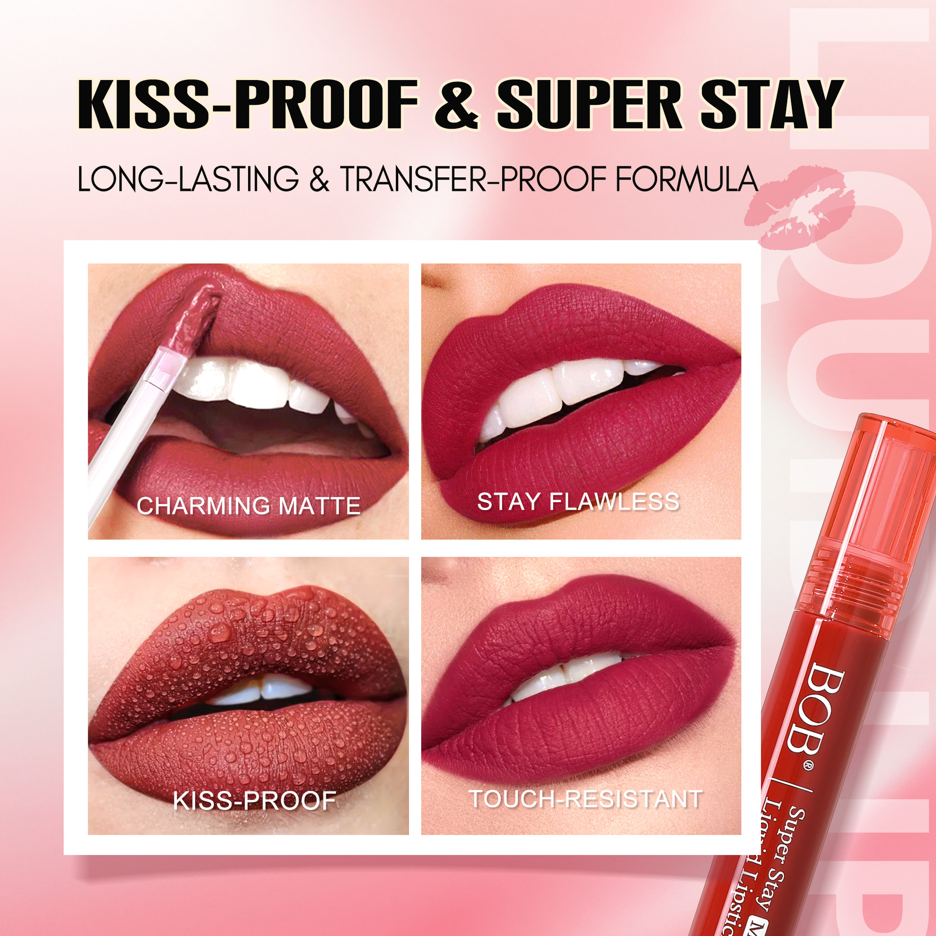 Gloss à lèvres mat velouté longue tenue couleur intense_voghion.com