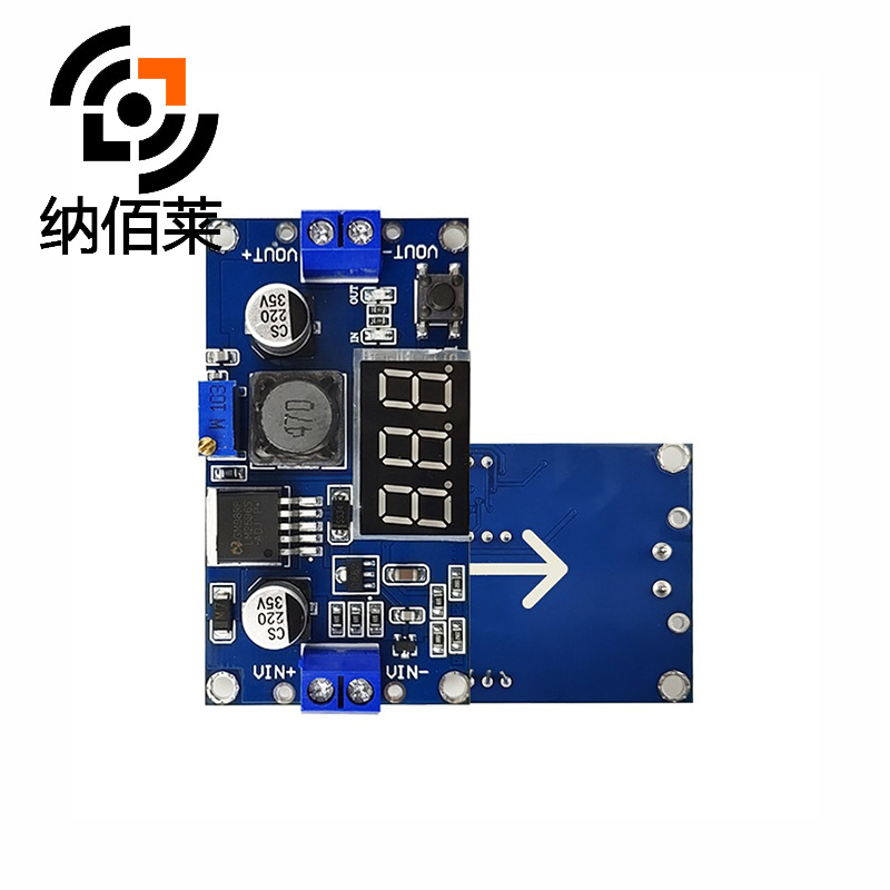 LM2596 DC-DC可调降压模块带数显电压表显示 LM2596S稳压电源模块
