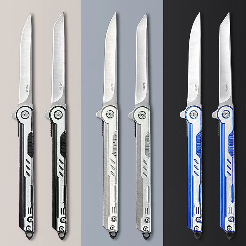 全钢体折叠刀高硬度户外野营露营多功能随身便携折刀