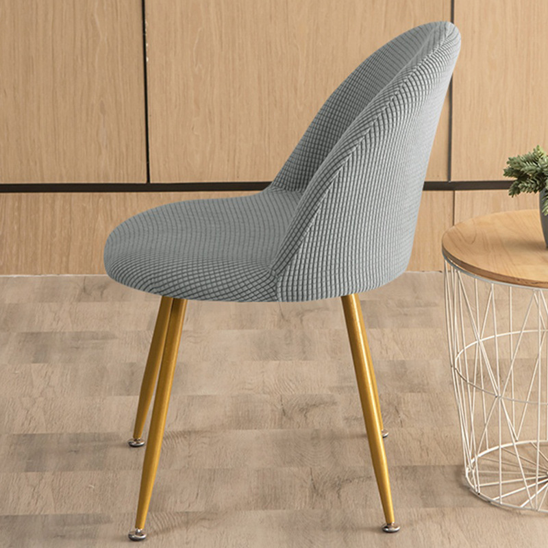 Cubierta de silla de boca de pato transfronteriza de maíz elástica transfronteriza para sillas de comedor de hoteles domésticos cubierta de sillas de muebles protectoras a prueba de polvo