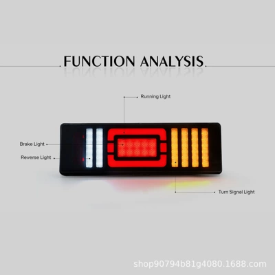 Sequential Turn Signal Rear Fog – Tail light