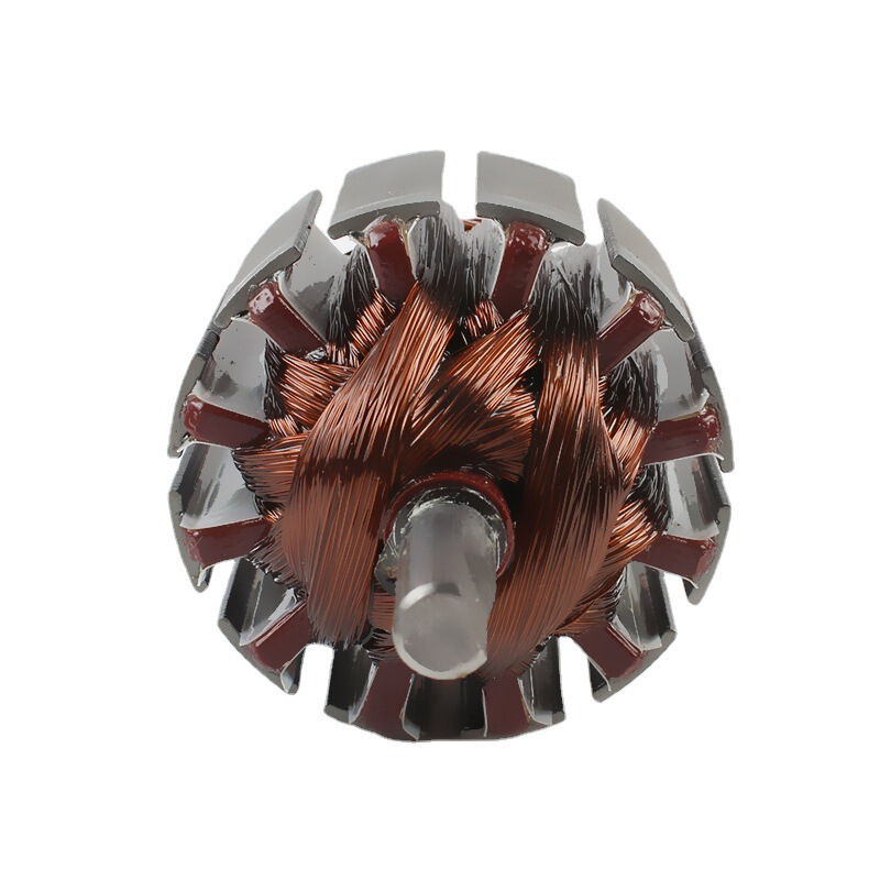 Cross-Border Supply of Electric Motor Rotors, Pure Copper Wire Wound Rotors, Iron Core Universal Electric Tool Accessories, Motor Rotors