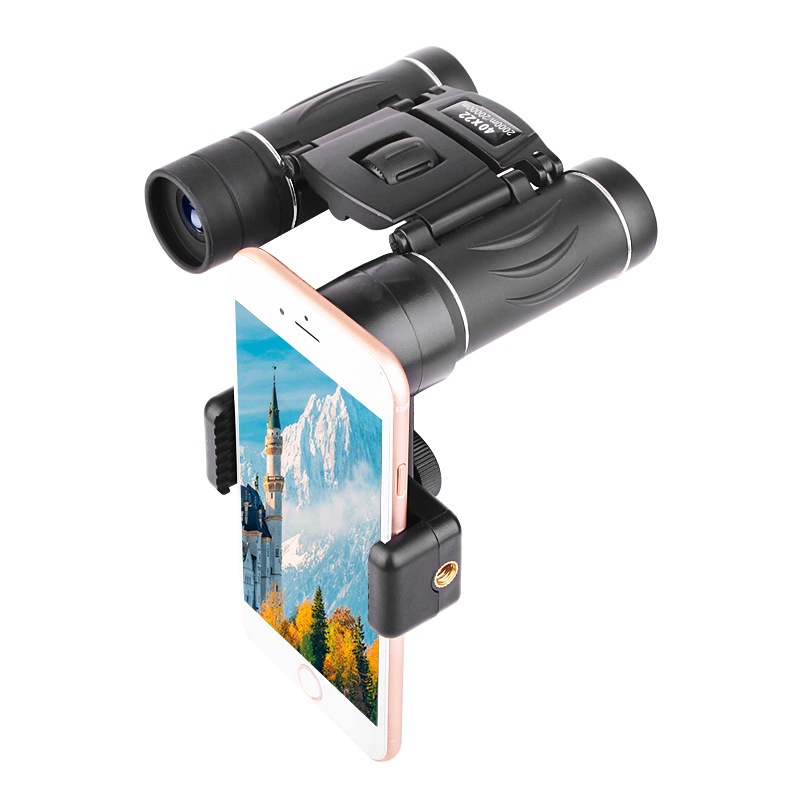 8x21 40x22 便携式袖珍高清双筒望远镜全光学成人儿童户外观鸟