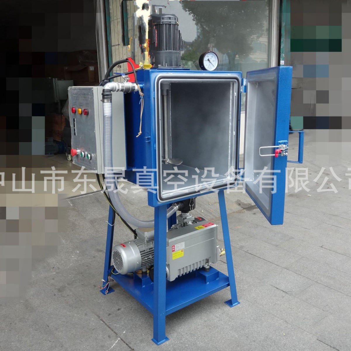 中山厂家供应一体式真空脱泡机 树脂工艺品抽真空机 实验室真空泵