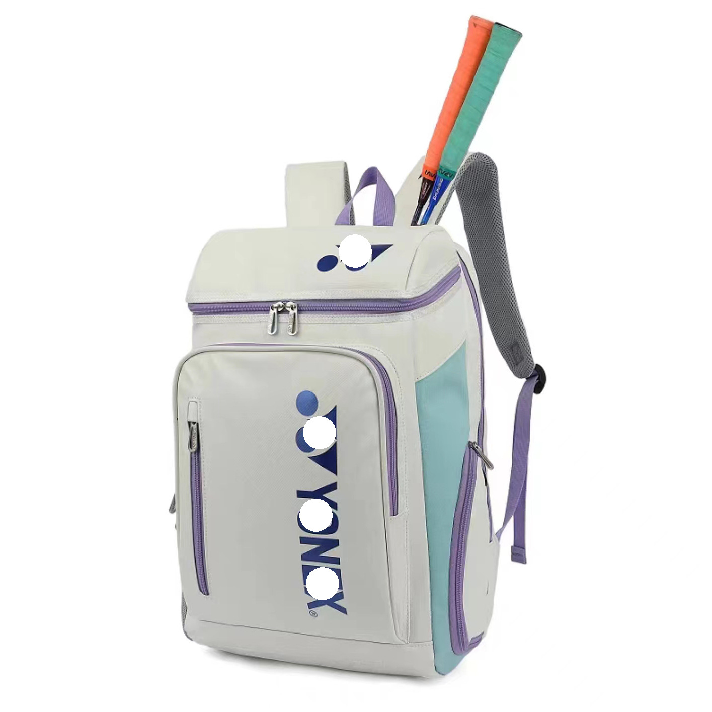 Bolsa de bádminton 1408 para hombres y mujeres, mochila de tenis para deportes al aire libre de gran capacidad para equipos nacionales con compartimento independiente para zapatos, impermeable