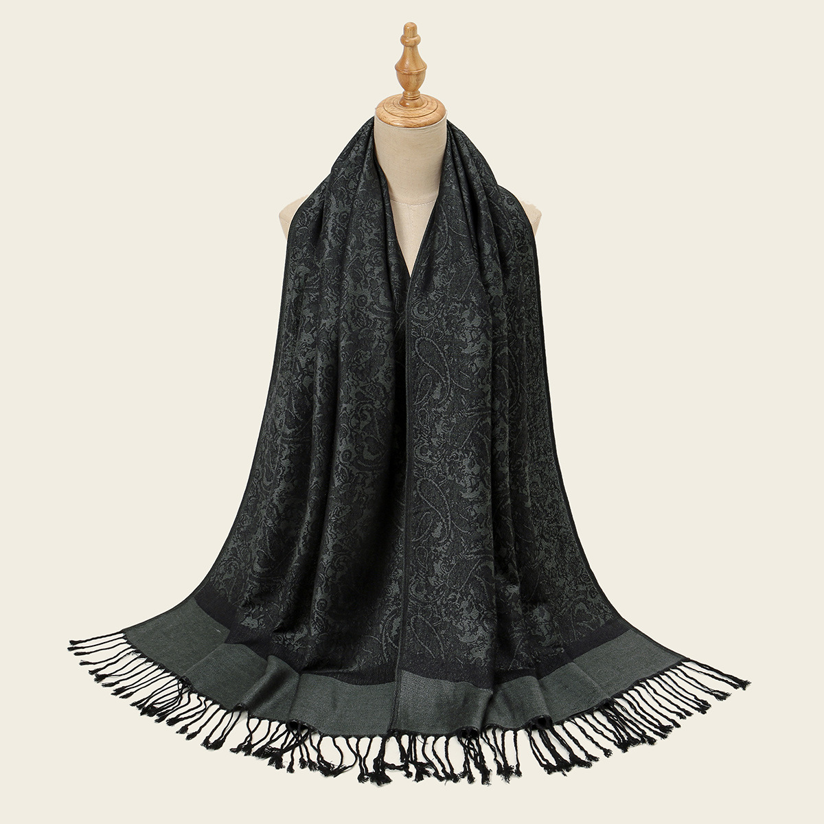 201g Weight Scarf Classification Holiday, Daily Occasion Women's Sweet Solid Color Acrylic Scarf
