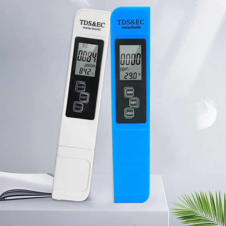 Nuevo 3 en 1 probador de calidad de agua digital TDS multifuncional termómetro de pureza de agua