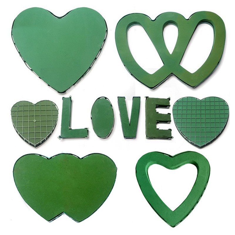 Suministros de boda al por mayor flor coche cabeza amor corazón decoración lechón fuerte fijo boda coche flor arreglo flor barro