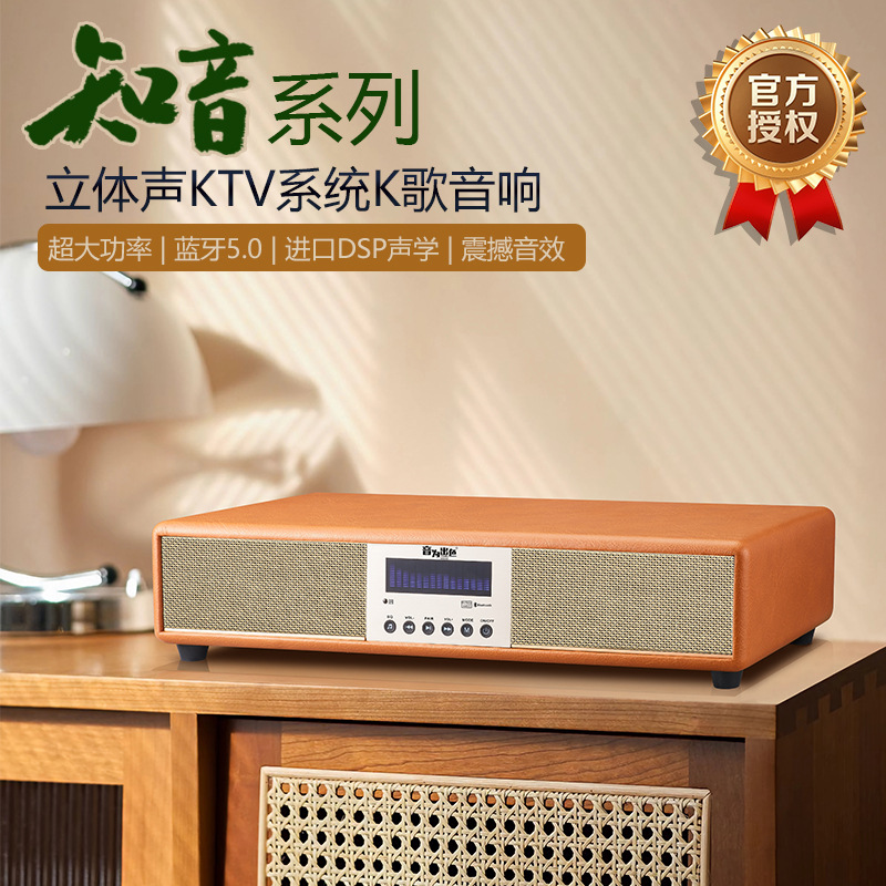 Excellent sound-stereo karaoke audio-601/home multi-function microphone audio player integrated