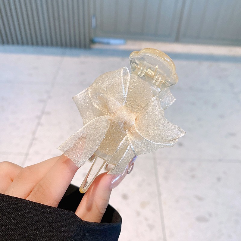 F-005 샴페인 메쉬 리본 1개