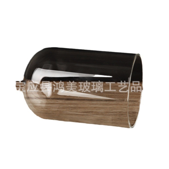 Flor inmortal cubierta de vidrio DIY hecha a mano micro paisaje decoración de escritorio cubierta de vidrio caja de exhibición cubierta de vidrio de flor inmortal