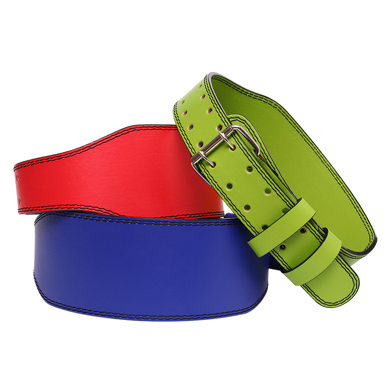 PVC Fitness Belt Weight Lifting Squat Training Sports Belt Hard Pull Strength Lifting Belt Unisex