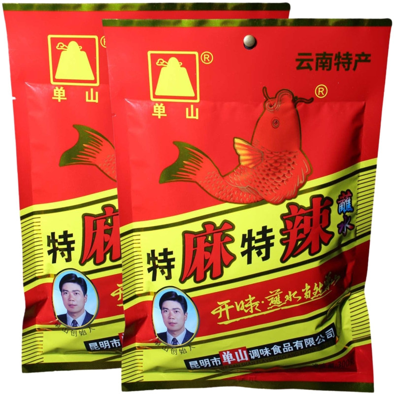 云南特产单山特麻特辣蘸水辣椒面烧烤料撒料火锅烙锅炸串沾水