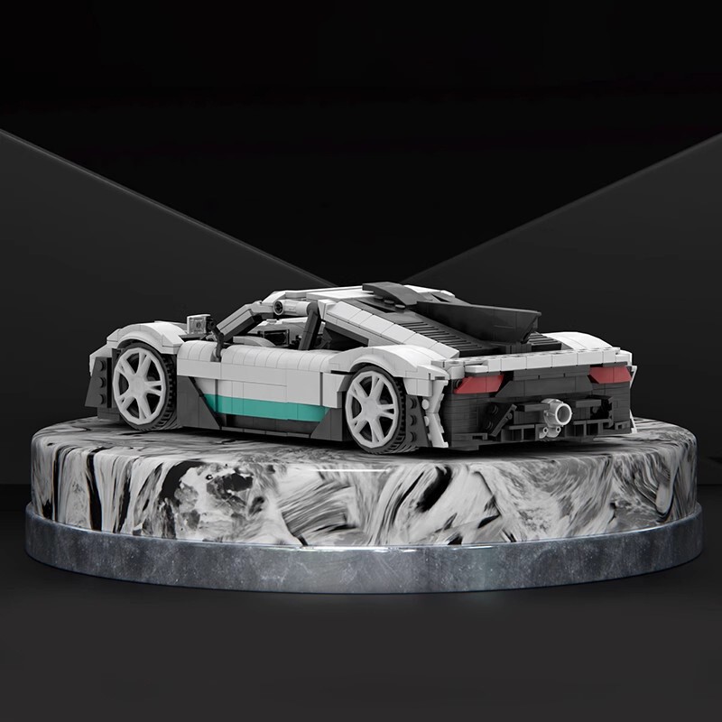 Compatible with Lego Moc Car Model Benz Amg One Building Block Toy Set Birthday Gift Decoration Compatible with Lego Moc Car Model Benz Amg One Building Block Toy Set Birthday Gift Decoration