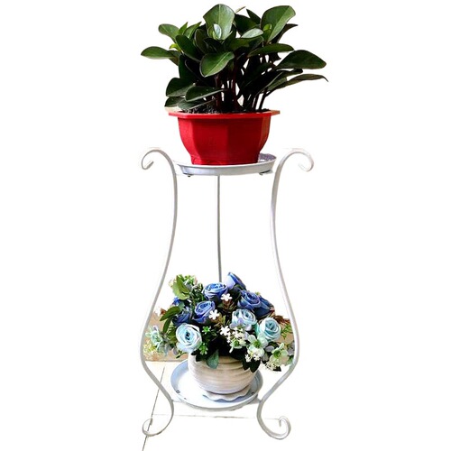 Floral Stand Indoor Living Room Balcony Iron Multi-Layer Shelf Household Floor-Standing Heavy Duty Spider Plant Philodendron Flower New Arrival
