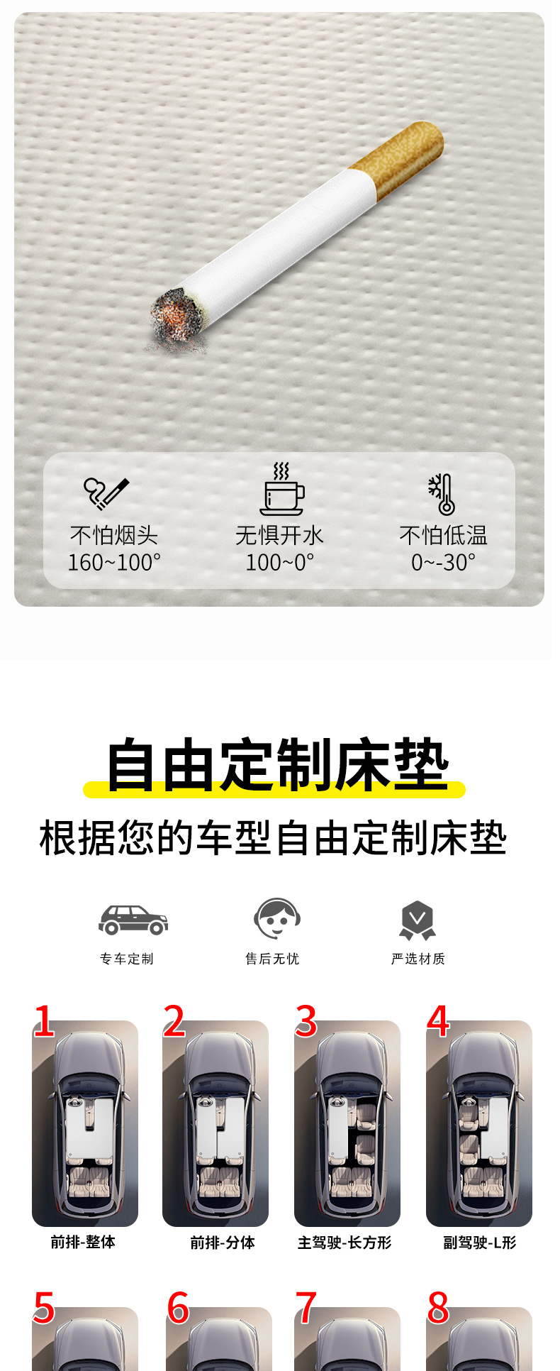 Byd Sea Lion 06 Car Bed Inflatable Mattress Car Sleeping Pad Travel Mattress Self-Driving Trunk Mat Thickened