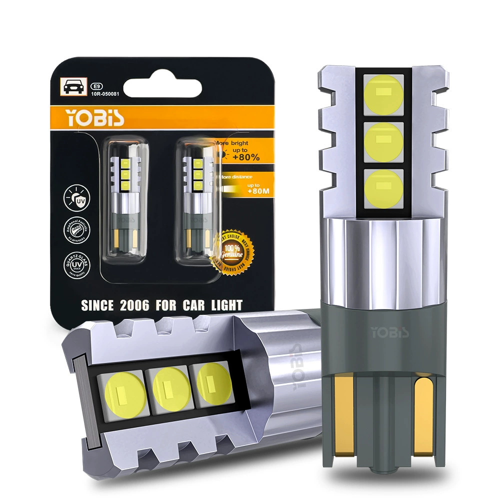 Юбис трансграничный оптовый T10 светодиодный фонарь 3030-6SMD подсветка 12-30V декодирование canbus