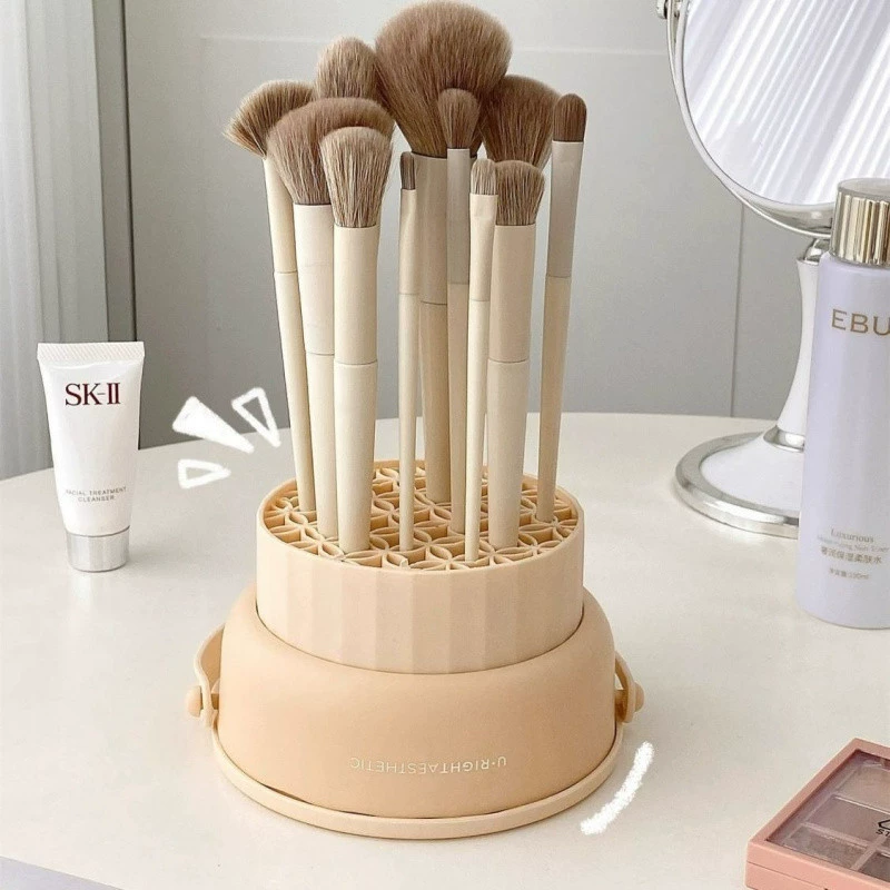 Harmless brush, silicone storage system, sponge