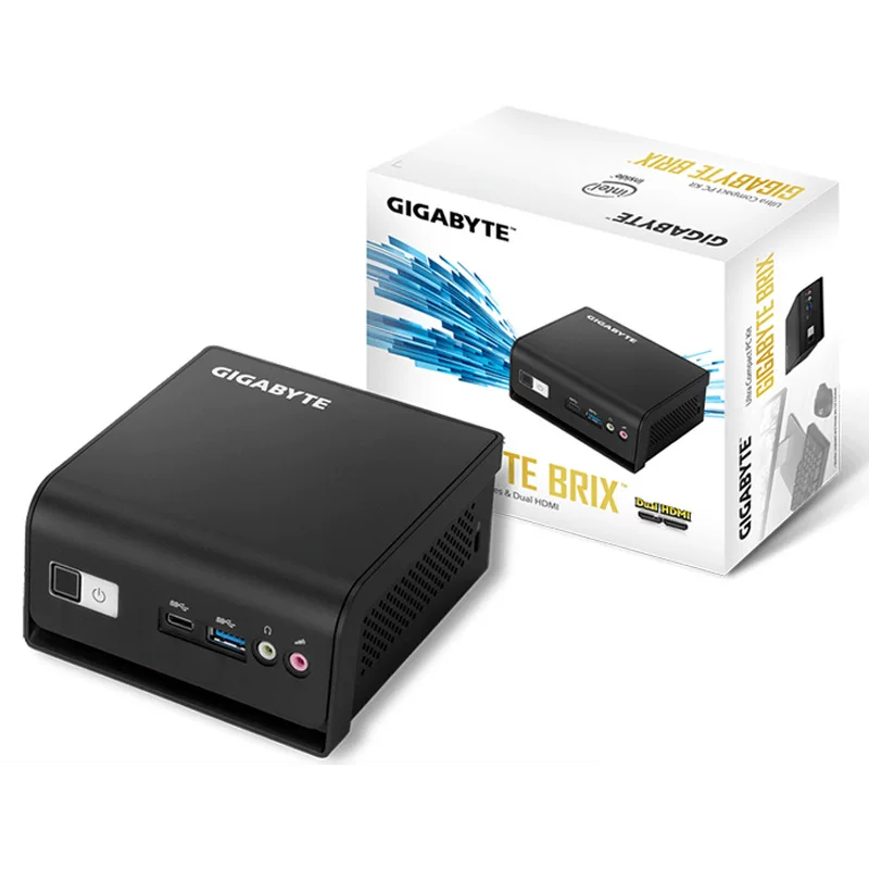 技嘉 GB-BLPD-5005R mini micro NUC computer office commercial host/Pentium J5005 processor