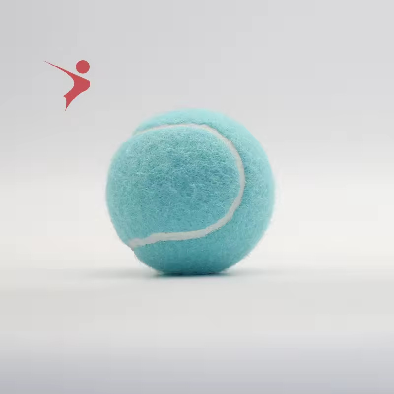 High elastic light blue tennis durable pink training tennis multi-color competition pressure tennis factory direct sales