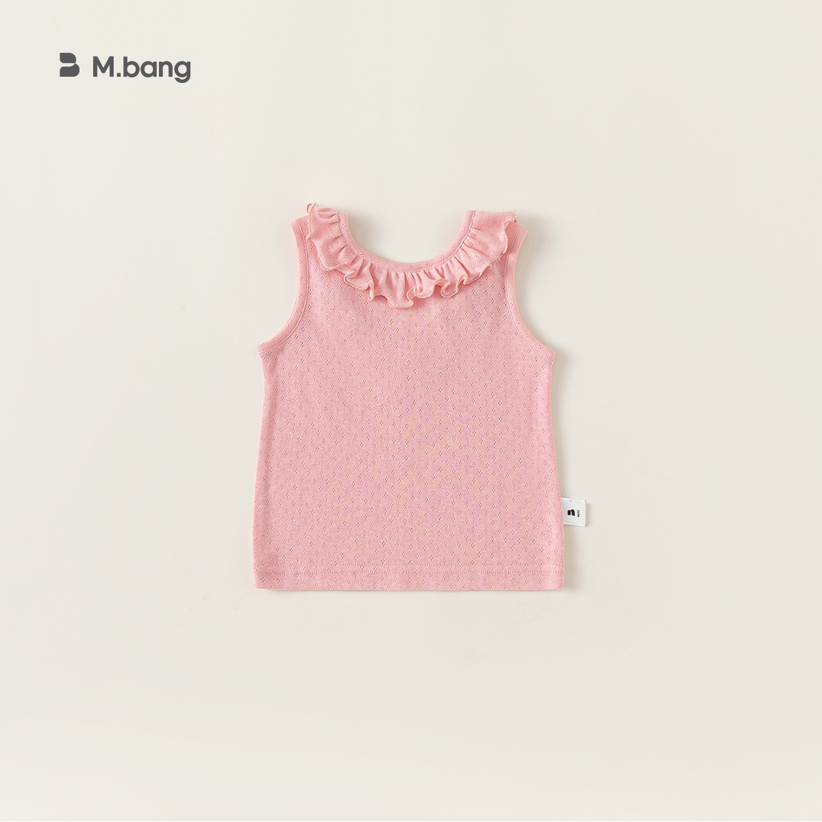 Chaleco para niños verano niñas color sólido camisola casual bebé sin mangas camiseta top XY24035
