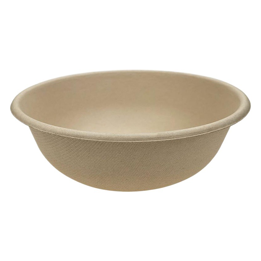 Disposable Rice Bowls, Food-Grade, Biodegradable, Microwave-Safe, Commercial Round Dining Bowls, Eco-Friendly Bowls, Whole Box Wholesale Ice Bowls