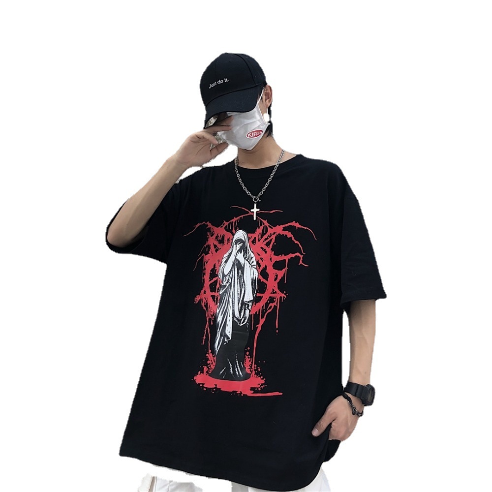 Brand retro short sleeve T-shirt