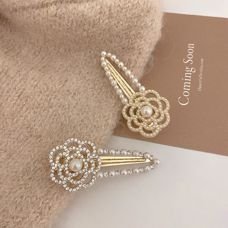 Горный чай Pearl, заколка для волос, маленькие шпильки, краб-зажим, аксессуар для волос, челки