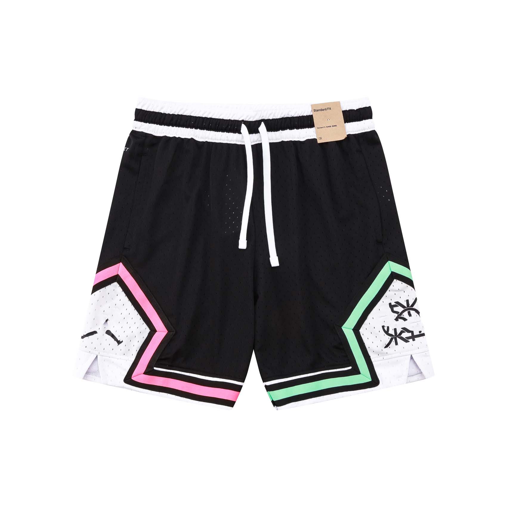 Nuevo estilo americano AJ trapecio moda transpirable deportes de secado rápido pantalones de cinco puntos pantalones de entrenamiento pantalones cortos de baloncesto pantalones cortos de futbol