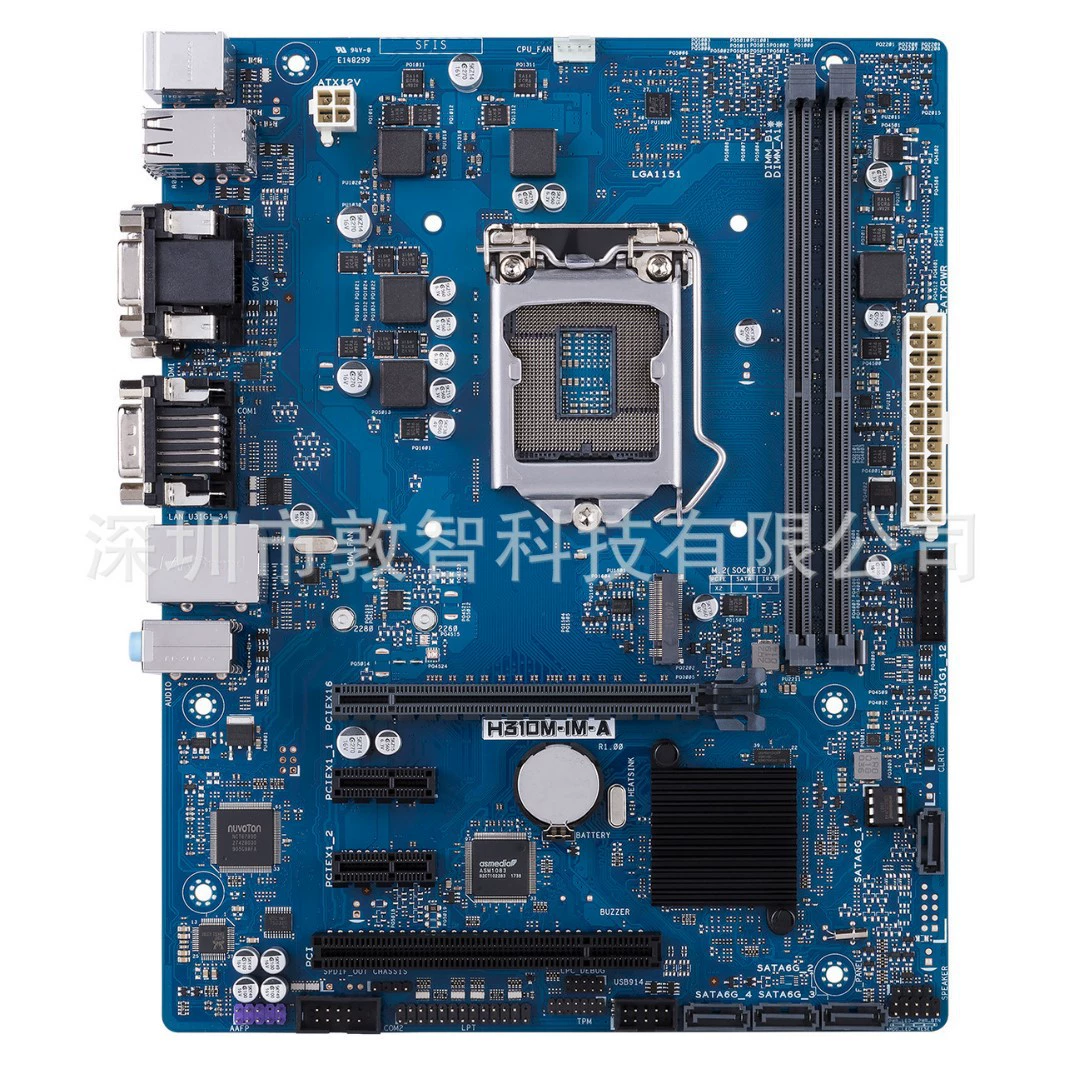 Hua-Shuo Shui Gongzai H310 Platform MATX Industrial Control Computer Motherboard H310M-IM-A