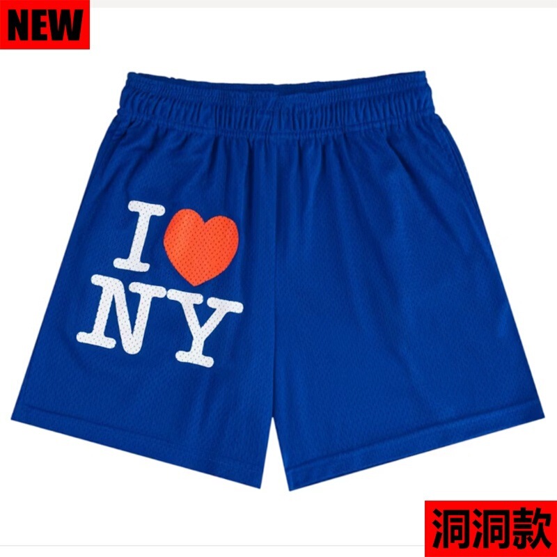 Trendy American-Style Sports Shorts Casual Men's Summer Loose Breathable Four-Point Running Training American Basketball Shorts Quick-Drying