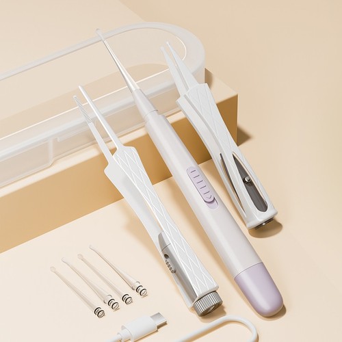 Children's ear-picking artifact, safe light-emitting ear scoop, baby-specific lighted ear scoop, visible ear scoop, ear tweezers, booger clip