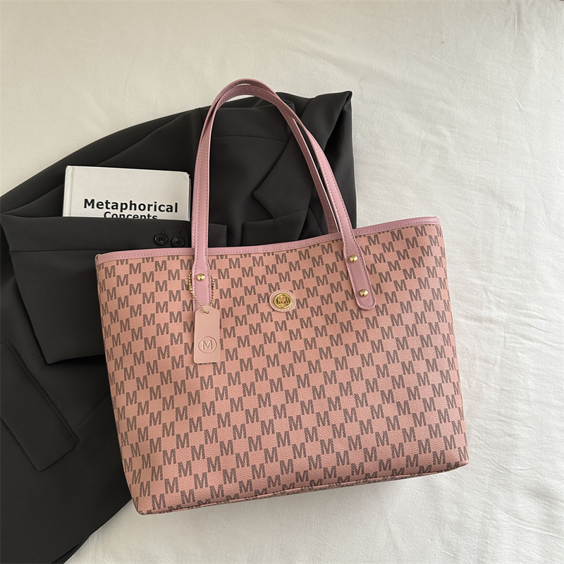 Bolso relajado para mujeres 2025, primavera y verano, nuevo bolso de mano, bolsa de viaje de moda, bolsa de hombro de gran capacidad.