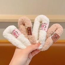 可爱居家少女超大款软绵绵BB夹刘海夹甜美百搭发卡边夹头饰发饰品