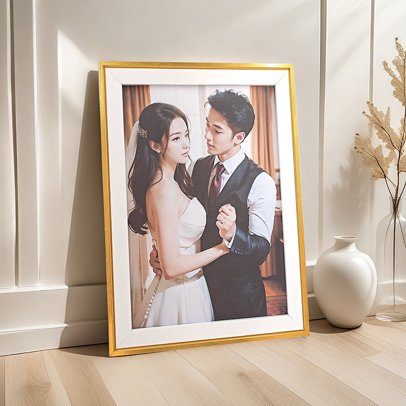 Wooden picture frame diamond painting cross stitch special frame photo frame mirror frame decorative painting frame calligraphy and painting mounting frame special offer