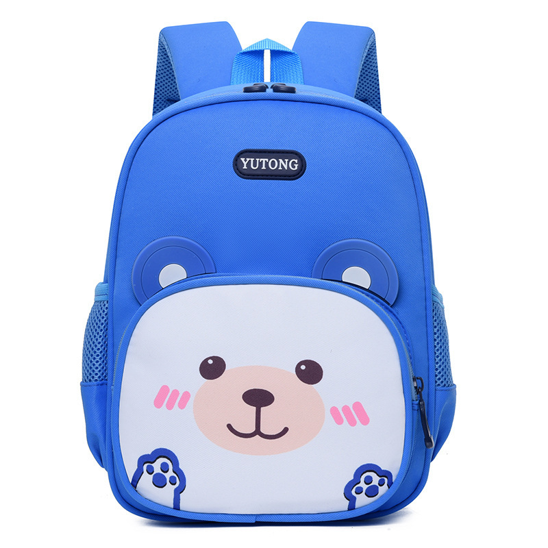Mochila escolar para niños nuevo estilo lindo conejo de dibujos animados 3-6 años mochila para niños y niñas