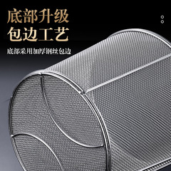 Stainless steel noodle spoon, colander, deepened powder fence, kitchen noodle cooking spoon, spicy hot spoon, anti-scalding frying filter spoon