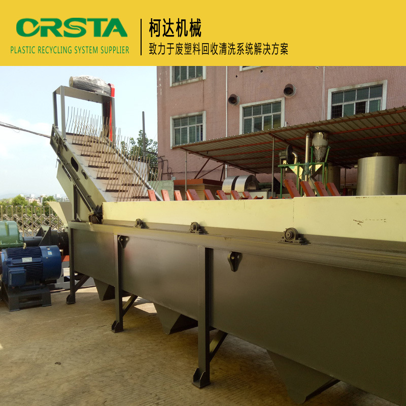 垃圾场、纸厂废塑料、农膜回收造粒生产线,废旧农膜清洗回收