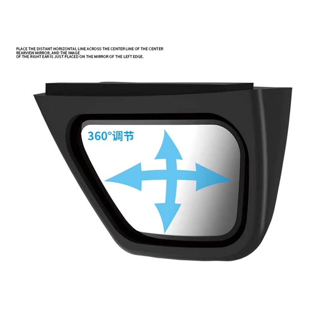 Suitable for 2018+ Suzuki Jimny Jb64 Jb74 Exterior Modification Wide-Angle Auxiliary Mirror Rearview Mirror Blind Spot Mirror