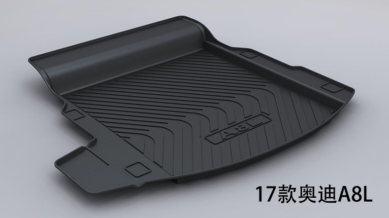 Cross-Border Special-Purpose 3D High-Edge Trunk Mat, Wear-Resistant, Scratch-Resistant, Waterproof Tpe Trunk Mat