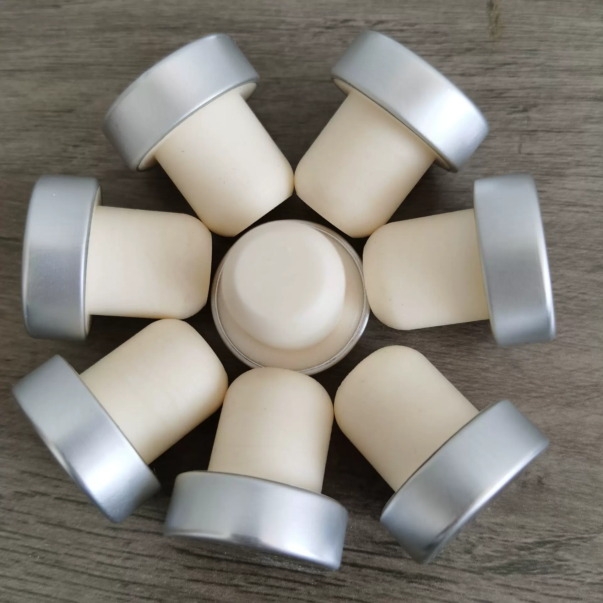 厂家批发葡萄酒瓶塞子红酒瓶木塞 高分子盖子榉木 高分子红酒瓶塞