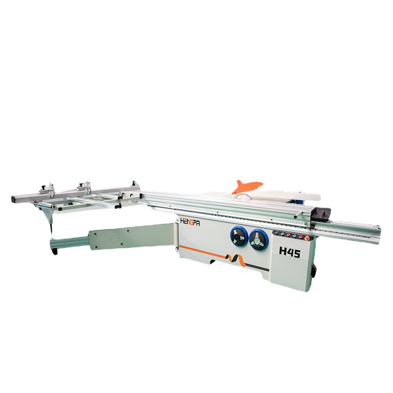 La maquinaria de carpintería precisión Mesa deslizante vio Placa de sierra muebles 45-Grado Sierra de corte de alta precisión no-colapso sierra de corte