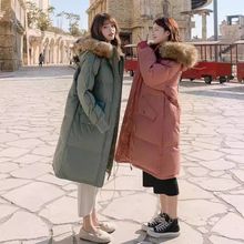 今年流行爆款羽绒服女冬季加厚时尚反季清仓大牌外套中长过膝极寒