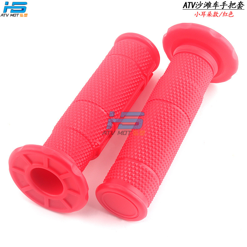 Off-road motorcycle beach car accessories 22mm handle rubber soft handle set throttle handle set unexpectedly technical rubber grip set