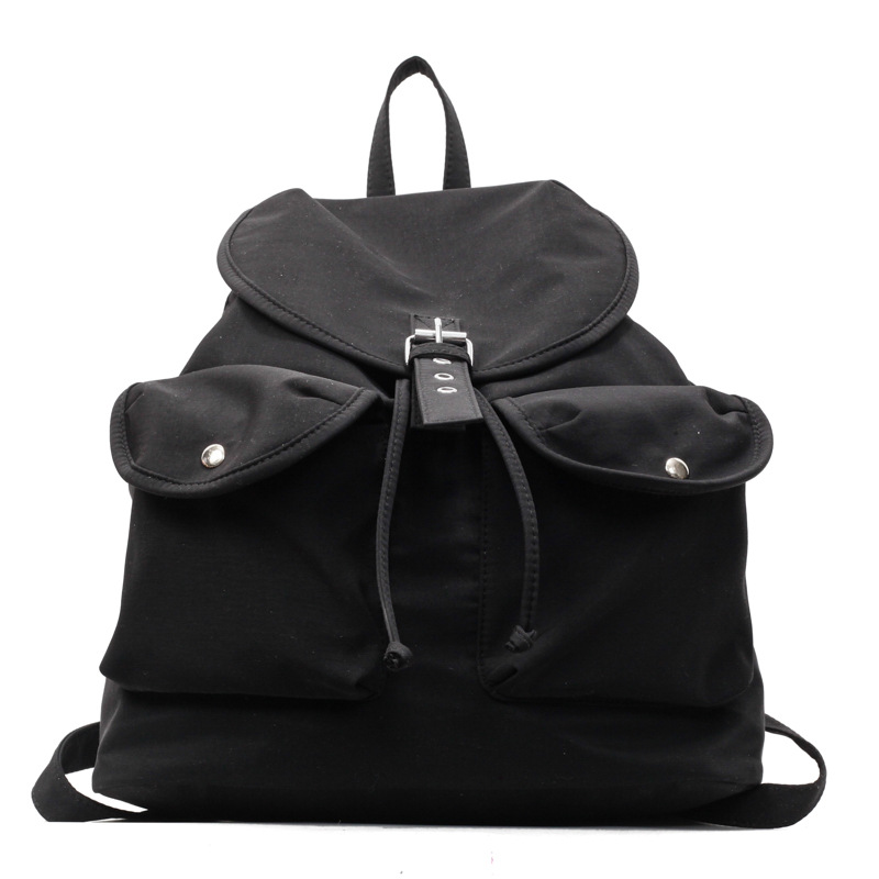 Mochila simple de gran capacidad para mujer 2025 primavera nueva moda viajes mochila de ocio mochila simple para estudiantes universitarios