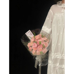 French Rose Juliet Rose Flowers Yunnan Base Direct Delivery Home Flower Arrangement Real Flower Birthday Bouquet